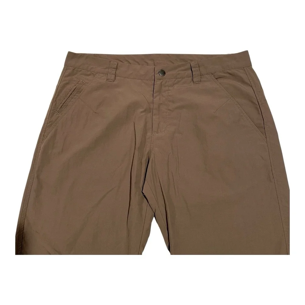 Jack Wolfskin Regular Fit Coupe Normale Pants Men's Size‎ Large Brown